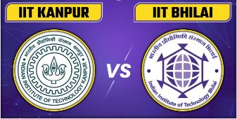 Who leads in Placements ? IIT Kanpur or IIT Bhilai
