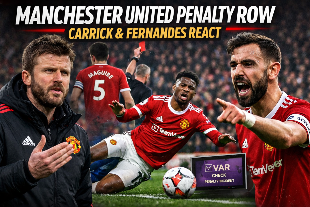 Manchester United Penalty Row: Carrick & Fernandes React