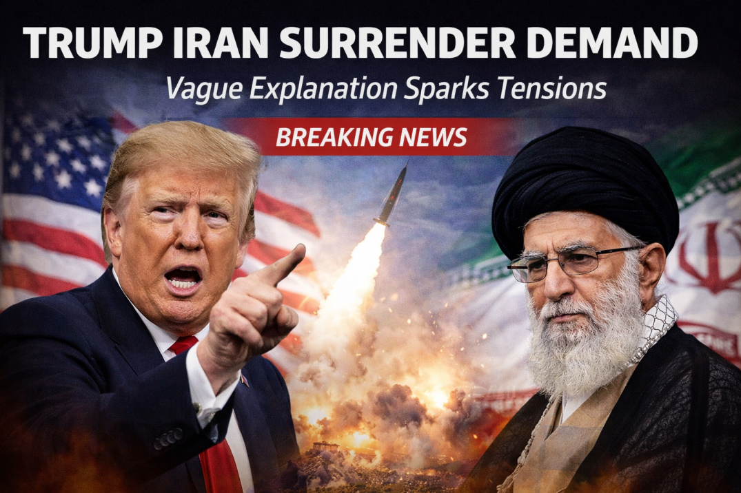 Trump Iran Surrender Demand Sparks Tensions