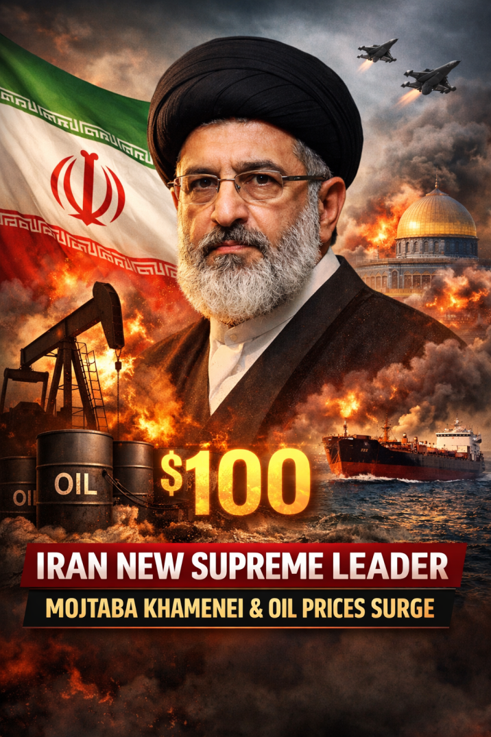 Iran New Supreme Leader Mojtaba Khamenei Amid Oil Price Surge